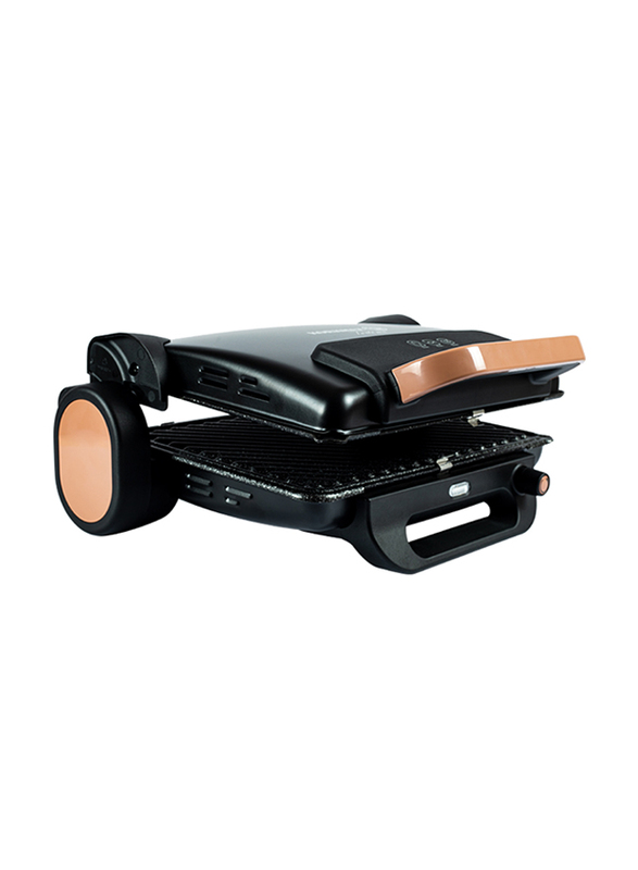 Korkmaz Tostema Stainless Steel Midi Toaster, 1800W, A810-03, Black