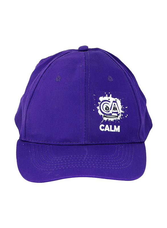 Biggdesign Moods Up Calm Trucker Hat for Men, Purple