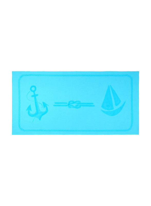 Anemoss Sail Beach Towel, Turquoise