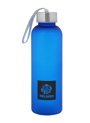 Biggdesign 580 ml Moods Up Relax Water Bottle, Blue