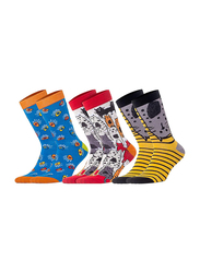 Biggdesign Sock Set for Women, 3 Pairs, Multicolour