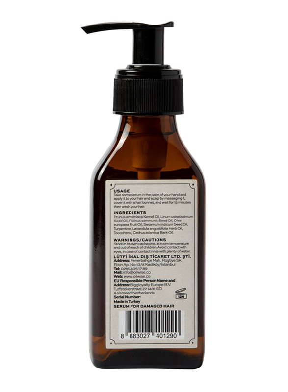 Oilwise Hair Serum for Damaged Hair, 100ml