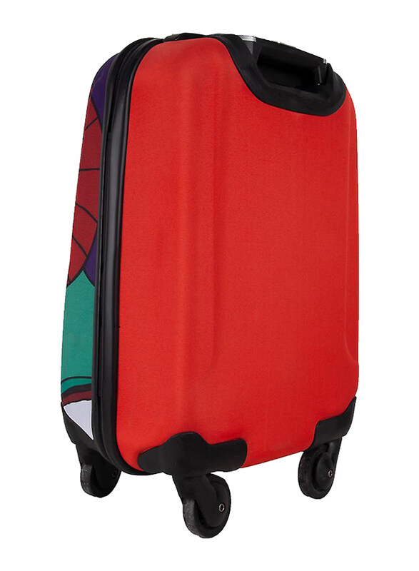 Biggdesign Girl with the Umbrella Suitcase for Women, Multicolour