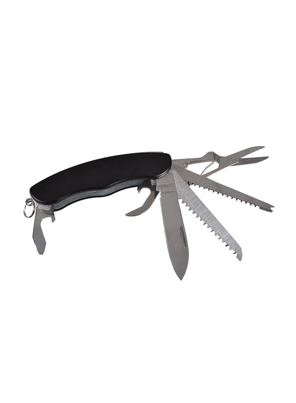 

Nektar Multifunctional Pocket Knife, Silver/Black