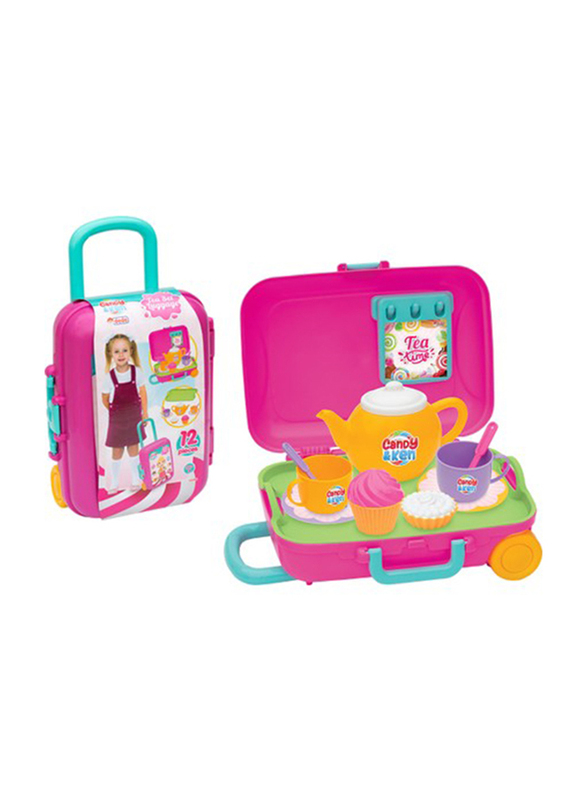 Dede Candy & Ken Tea Set, with Bag, Ages 3+