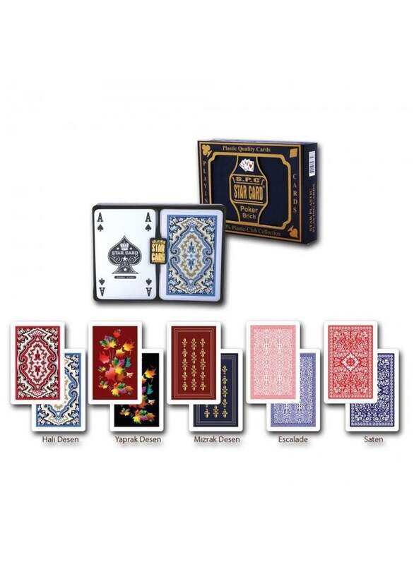 

Star Plastic Playing Cards, 2-Pack, Multicolour
