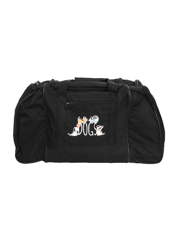 Biggdesign Dogs Duffle Bag Unisex, Black