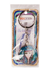 BiggDesign Women's Stainless Steel Water Keychain, Multicolour