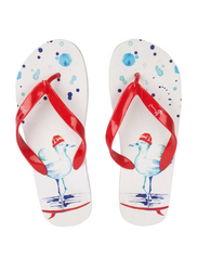 BiggDesign Anemoss Sailor Seagull Flip Flop Unisex, 44-45, Multicolour