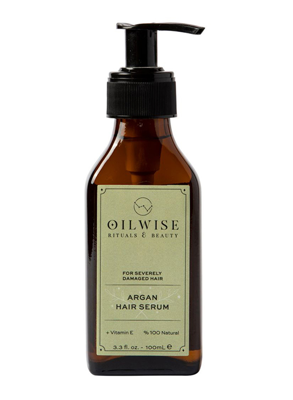 

Oilwise Argan Hair Serum for Damaged Hair, 100ml