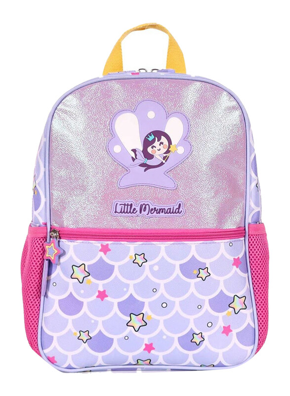 

Milk & Moo Little Mermaid Glittering Kids Backpack Bag, Pink