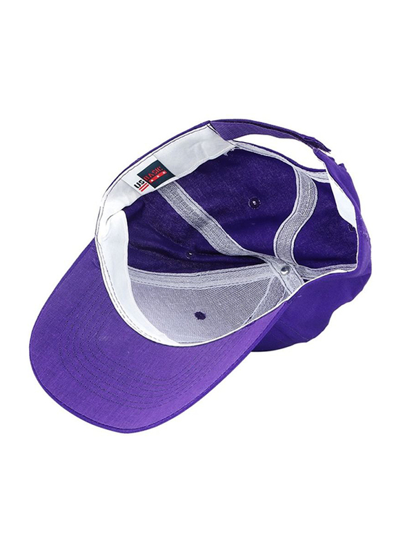 Biggdesign Moods Up Calm Trucker Hat for Men, Purple