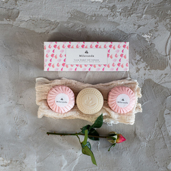 Milavanda Rose Soap, 3 Pieces