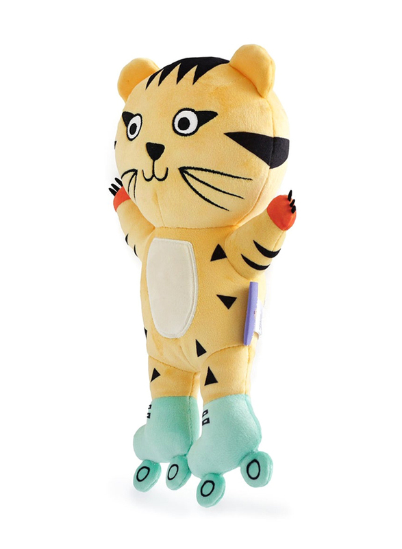 Milk & Moo Skater Cheetah Plush Toy, 11.4-Inch, Ages 1+, Multicolour