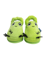 Milk&Moo Cacha Frog Toddler Bath House Kids Slippers, 2-4 Years, Green
