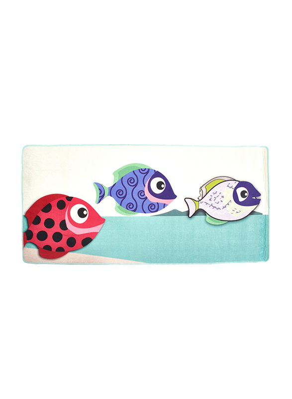 BiggDesign Fishes Indoor Rug, Multicolour