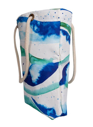 Anemoss Wave Beach Bag for Women, Multicolour