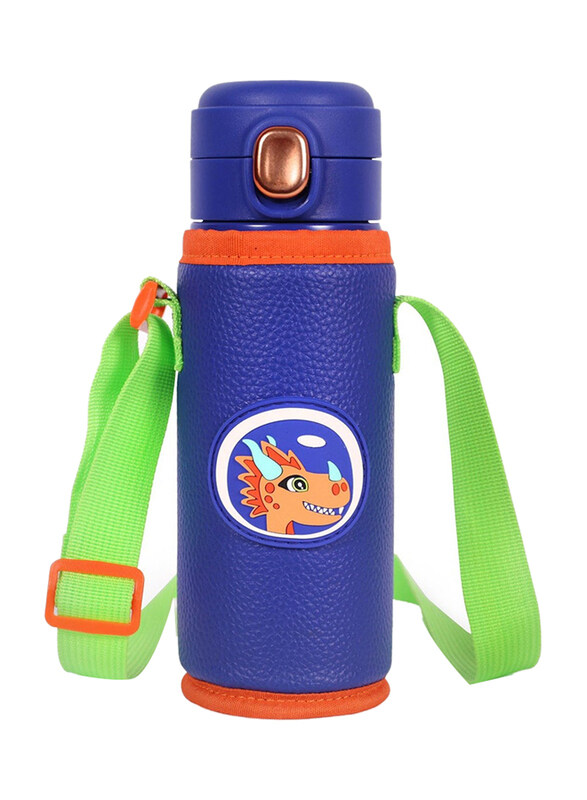 

Milk & Moo Ayris Stainless Steel Kids Water Bottle, 7-8 Years, 420ml, Purple