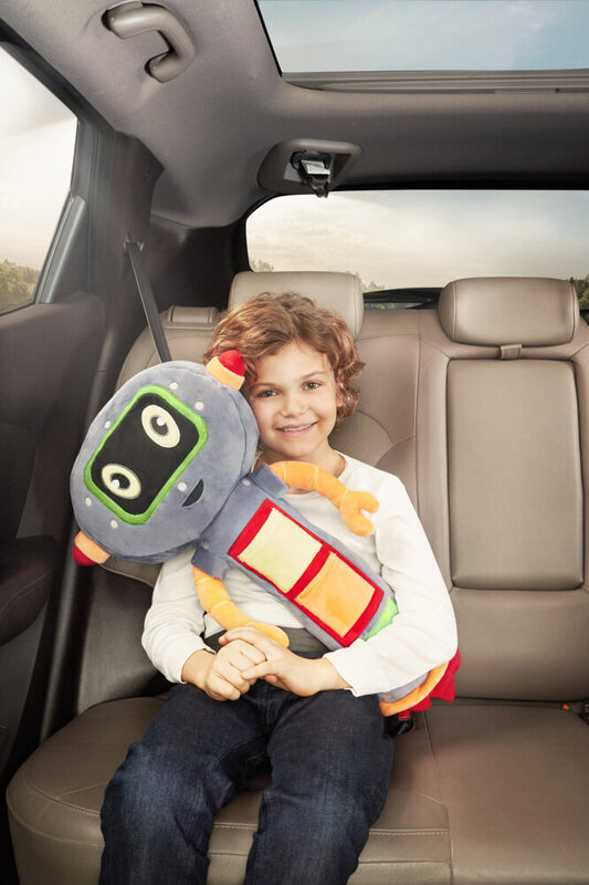 

Happy Hop Robot Met Buddyguard Seat Belt Pad, Multicolour