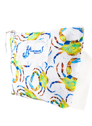 BiggDesign Anemoss Crab Patterned Makeup Bag, Multicolour