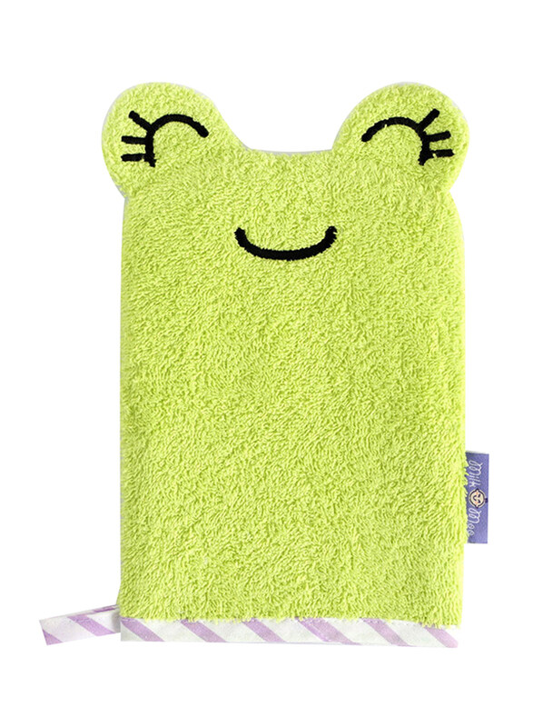 

Milk&Moo Cacha Frog Bath Glove for Babies, Newborn, Green