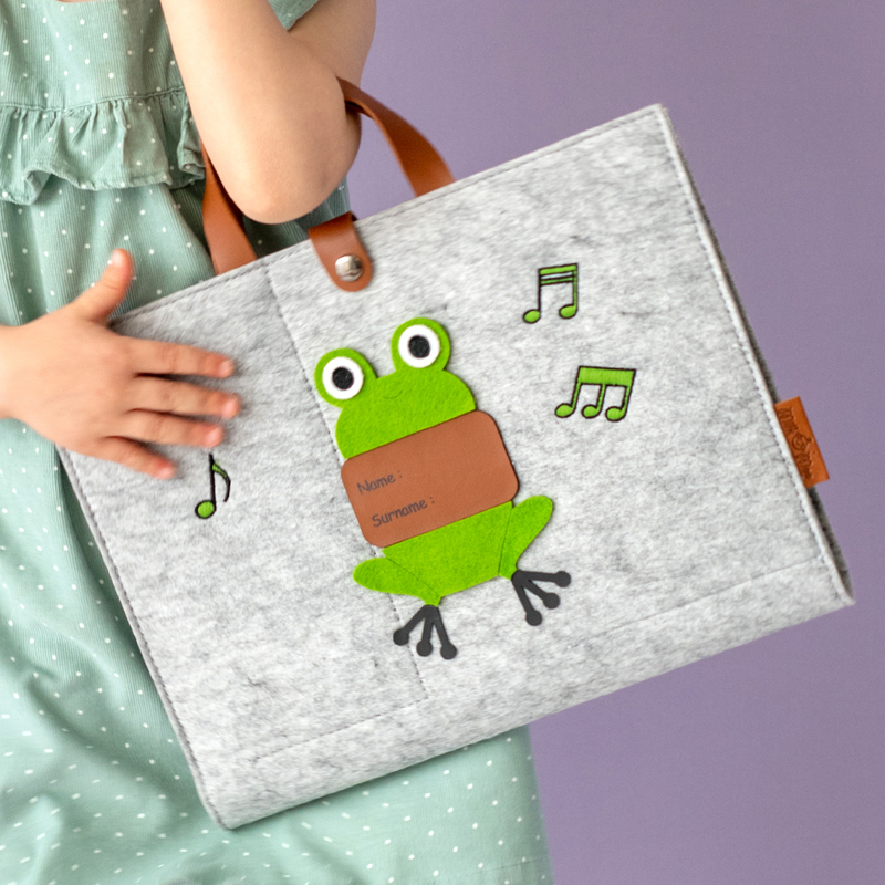 Milk & Moo Frog Activity Bag for Toddlers, Early Educational Learning for Basic Skills, 1-7 Year, Multicolour