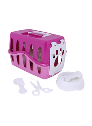 Ogi Mogi My Cute Dog Pet Vet Toy Set, 6 Pieces, Ages 3+, Pink/White