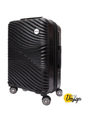 Biggdesign Eminent Moods Up Design Carry On Hard Case Travel Trolley Luggage Set of 3, Black