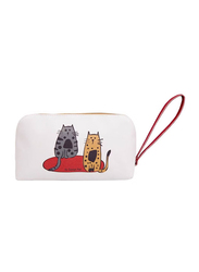 BiggDesign Cats Travel Cosmetic Bag, Multicolour