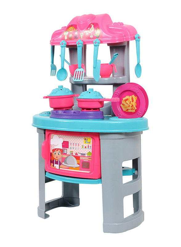 Ogi Mogi Kitchen Playset, 26 Pieces, Ages 3+, Multicolour