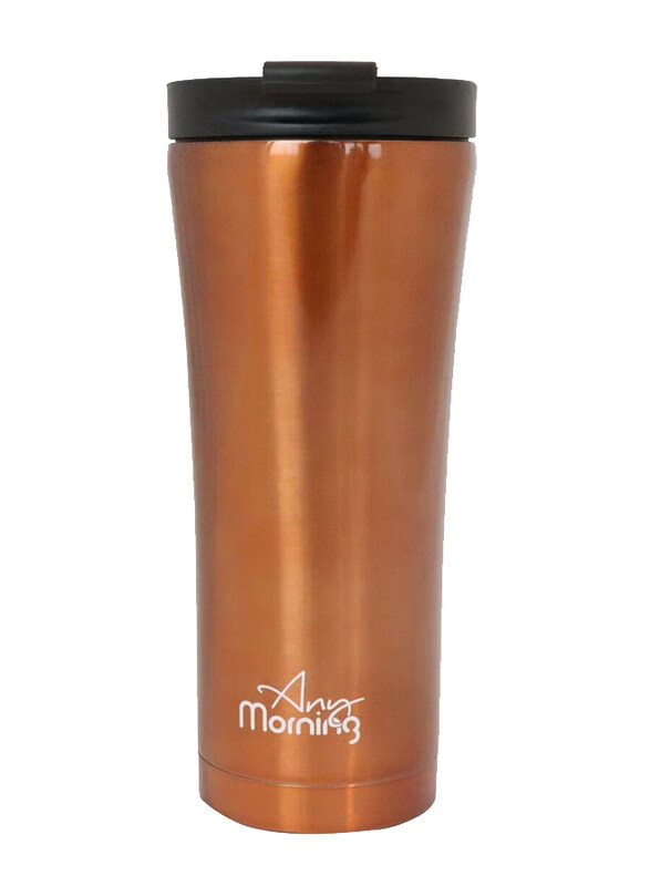 

Any Morning 450ml Stainless Steel Coffee Tumbler, SI231905, Copper