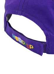 Biggdesign Moods Up Calm Trucker Hat for Men, Purple