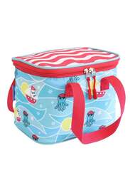 Milk & Moo Insulated Lunch Bag for Kids, Turquoise
