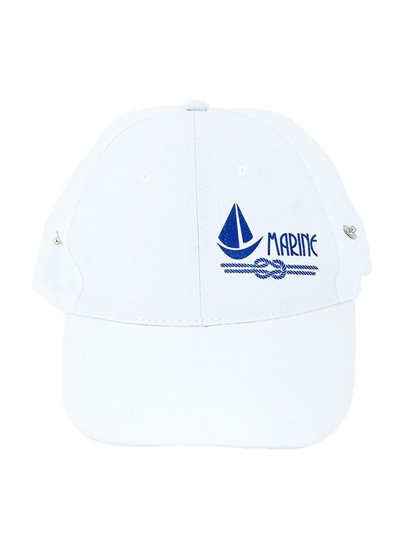 Anemoss Marine Sailboat Trucker Hat Unisex, White