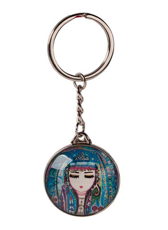 BiggDesign Women's Stainless Steel Water Keychain, Multicolour