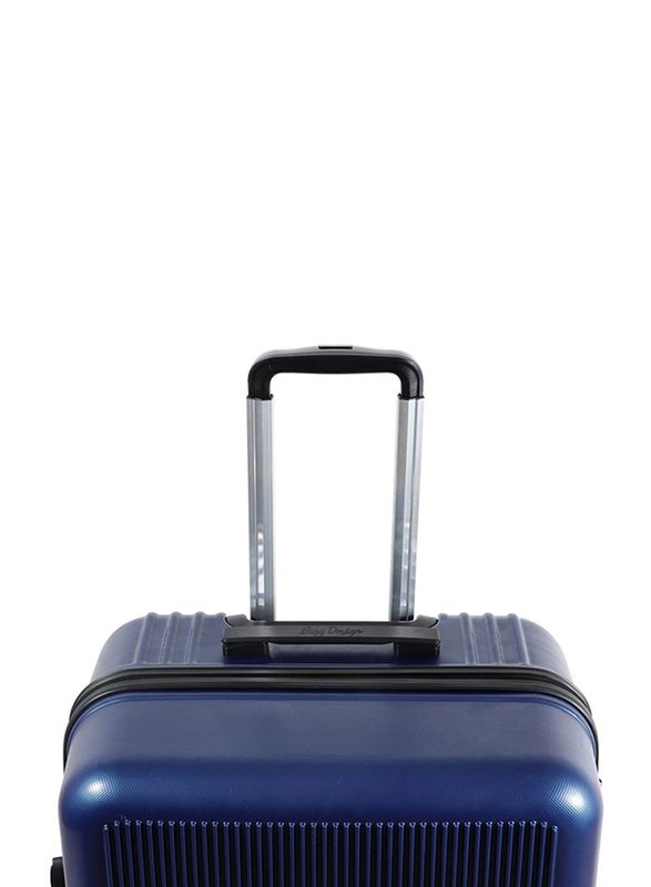 Biggdesign 3-Piece Ocean Design Carry On Luggage Set, Navy Blue