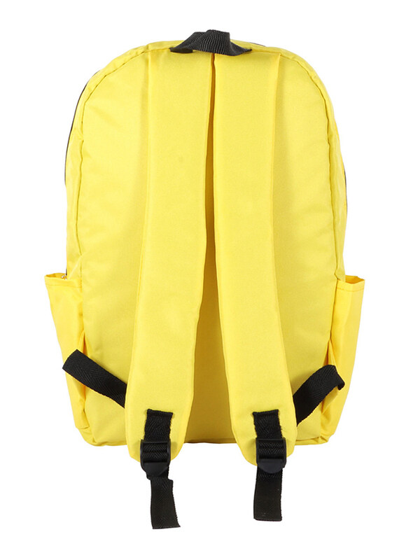 Biggdesign Moods Up Curious Backpack for Men, Yellow