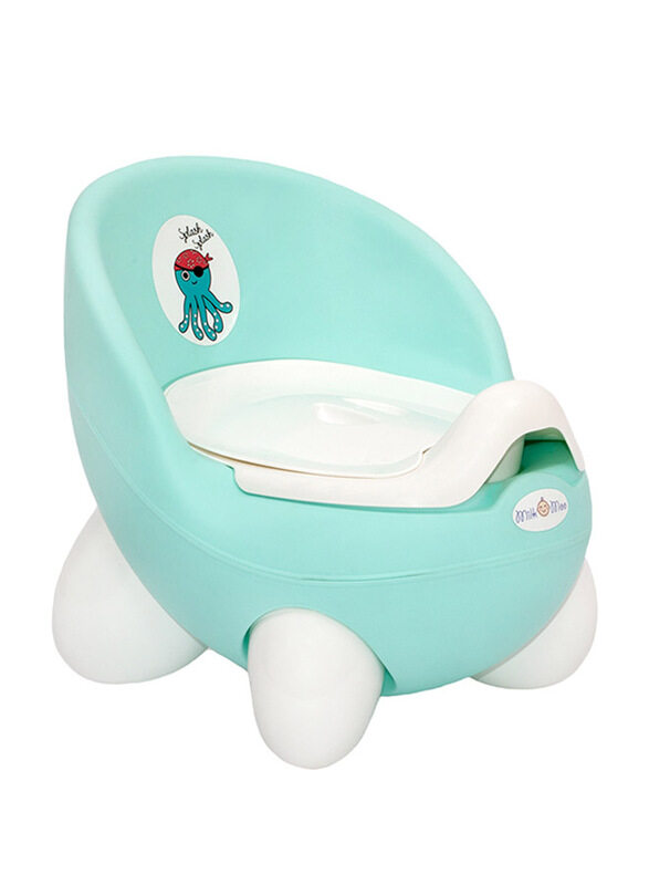 

Milk&Moo Potty Chair, Blue/White