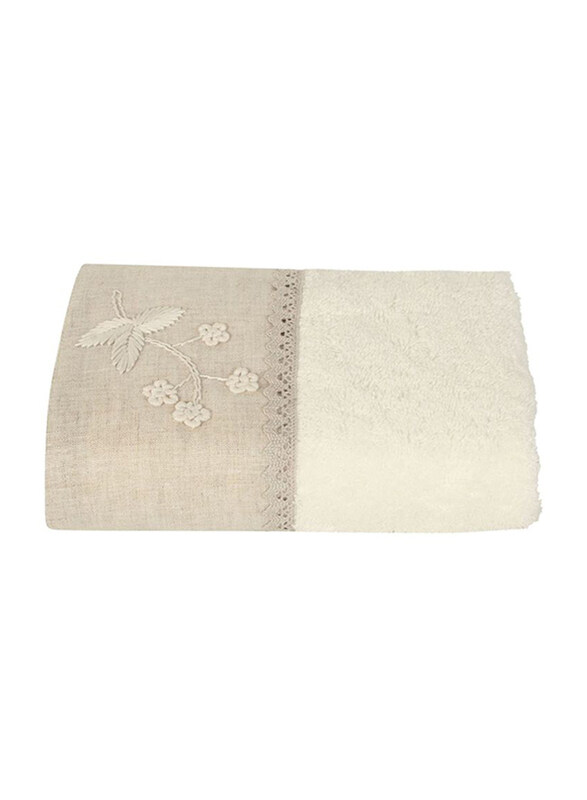 

Ecocotton Ayliz Hand Towel, 50x90cm, Beige