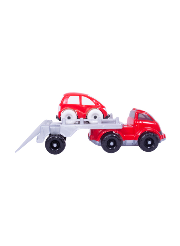 Pilsan Master Transport Truck with Car, Ages 2+