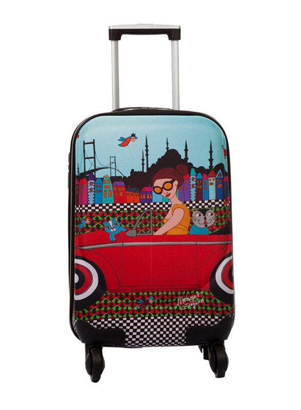 

Biggdesign Rolling Suitcase, Multicolour