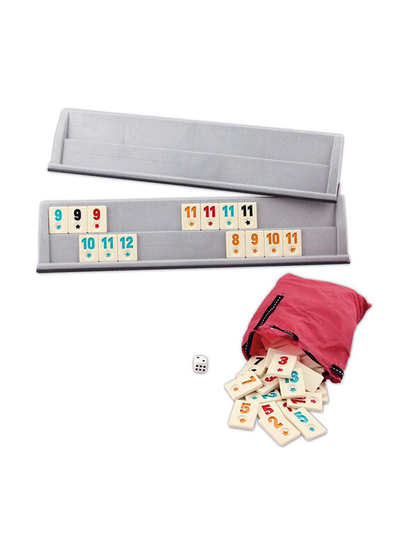 

Star Flash Plastic Rummy Set Board Game