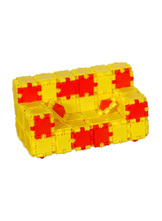 Matrax 129-Piece Flexy Tangles Creative Blocks, Multicolour