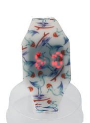 BiggDesign Anemos Seagull Patterned Digital Watch for Unisex with Silicone Band, Multicolour
