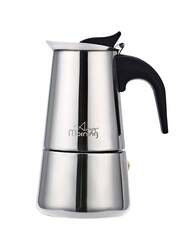 Any Morning 300ml Stainless Steel Stove Top Espresso Maker, Silver