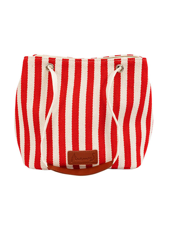 

Anemoss Striped Crossbody Travel Bag, Red