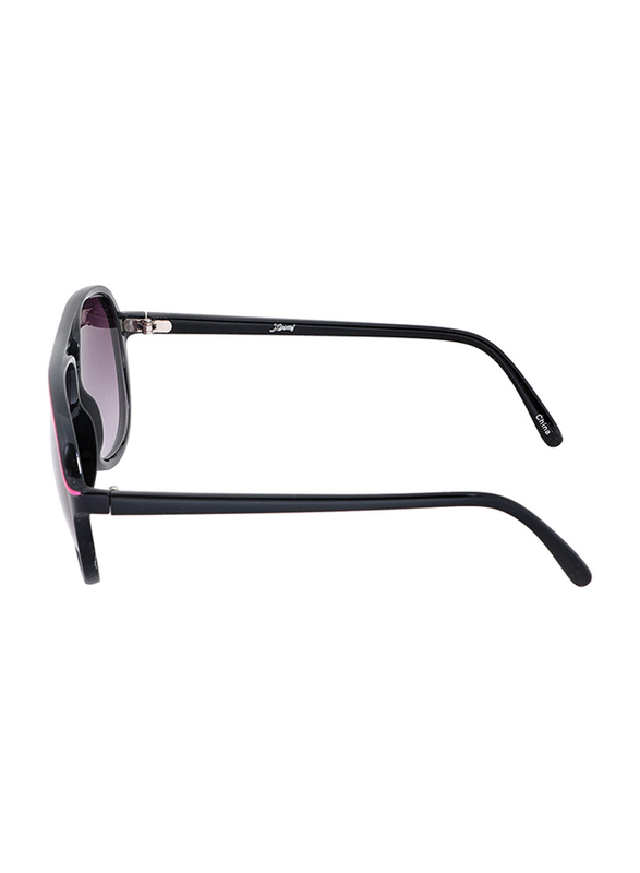 Xoomvision Full-Rim Aviator Black Sunglasses for Women, Brown, 023165