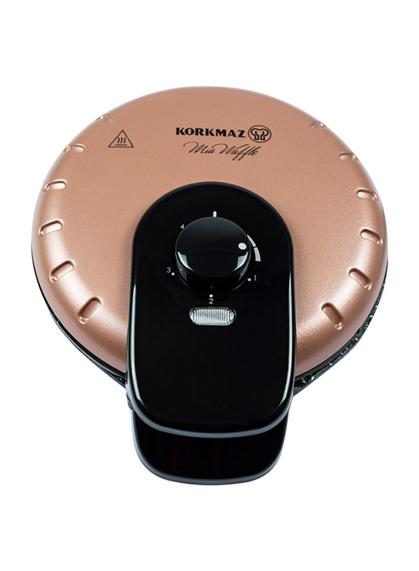 

Korkmaz Mia Waffle Maker, 850W, A319-03, Rose Gold