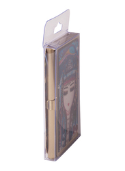 BiggDesign Blue Water Metal Cover Card Holder for Women, Multicolour