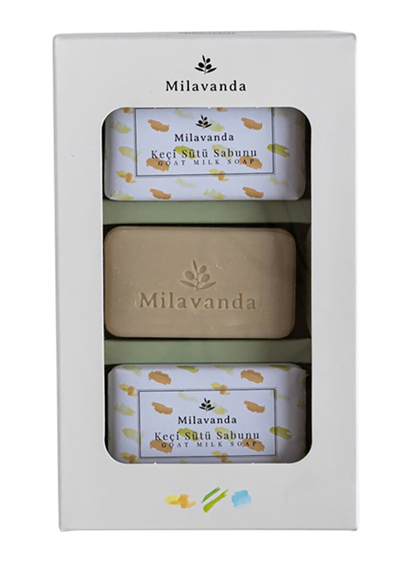 Milavanda Goat Milk Soap Bar, 3 Pieces